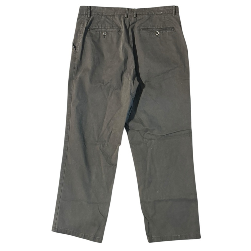 BALLIN Olive Green Khaki Pants Men's 38 X 28 Straight Career Business Casual - Picture 5 of 8